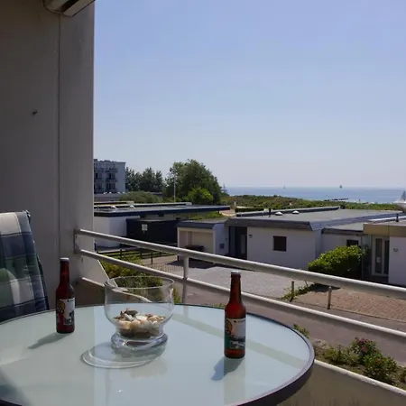 Inselblume 75 - Gemuetliche Mit Balkon Und Meerblick Hébergement de vacances *